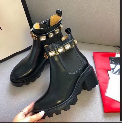 Gucci Laureate Boots AAA(Women)-009