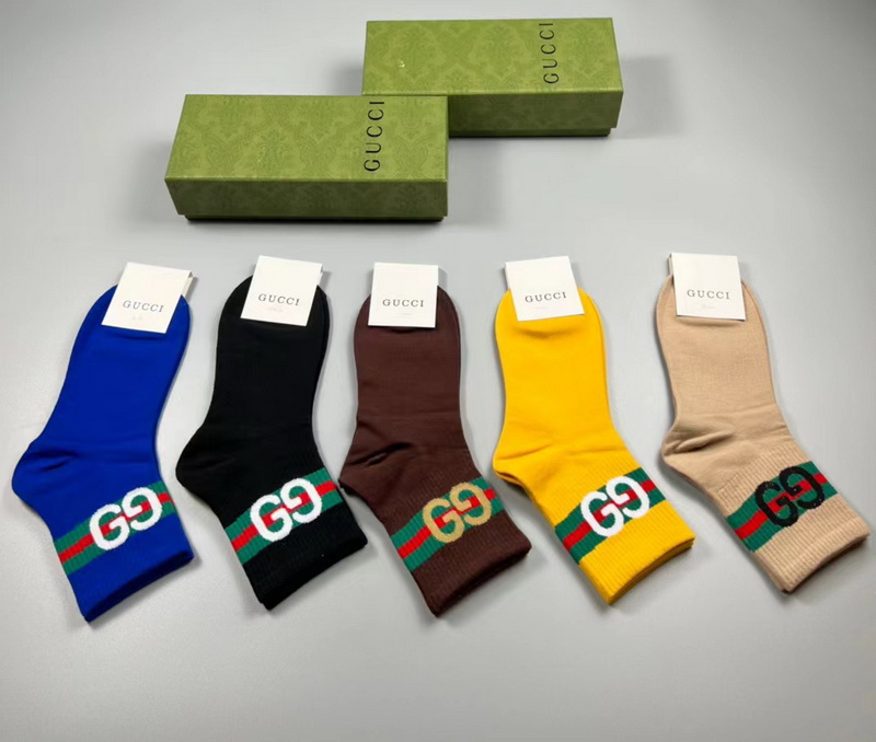 Gucci Socks(5 pairs)-355