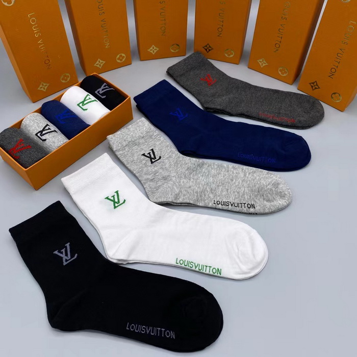 LV Socks(5 pairs)-363