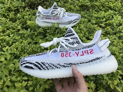 Authentic Adidas Yeezy 350 Boost V2 Zebras-008