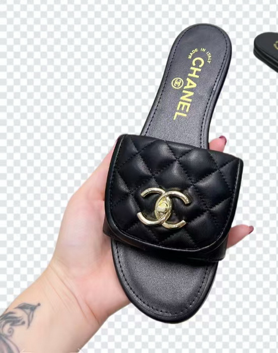 Chanel Slippers Women(AAA)-013